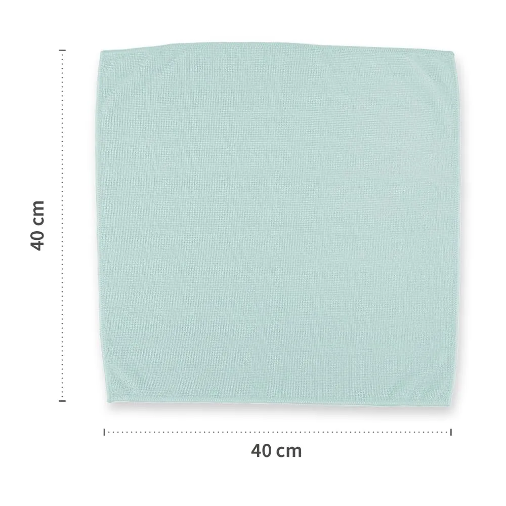 Hygoclean Micro Master Light Mikrofasertücher grün 100 Stück 40x40