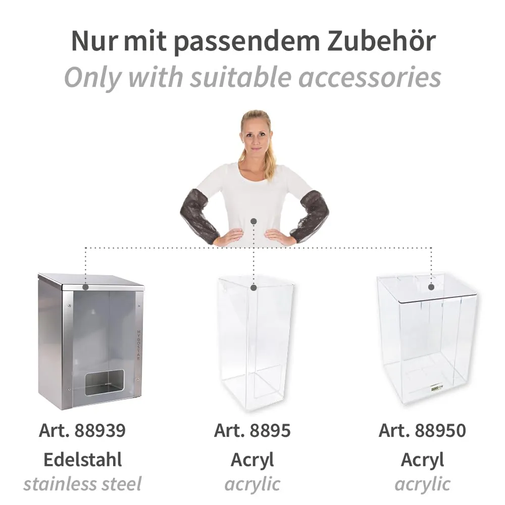 Franz Mensch Hygonorm Ärmelschoner Eco schwarz 2000 Stück PE