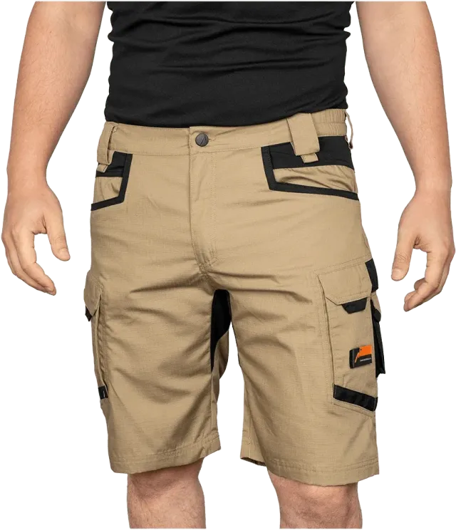 ACE Constructor Arbeitsshorts Herren Schwarz 52 Ripstop