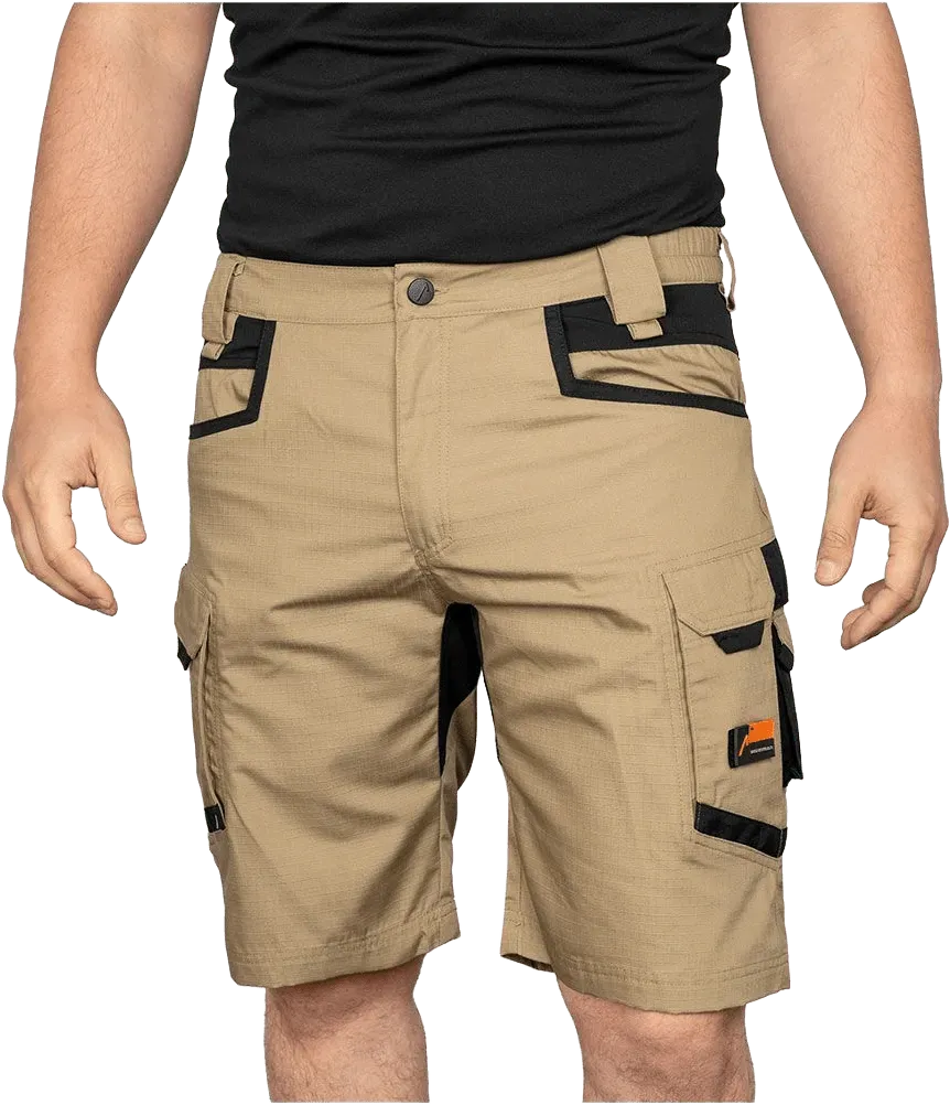 ACE Constructor Arbeitsshorts Herren Schwarz 52 Ripstop