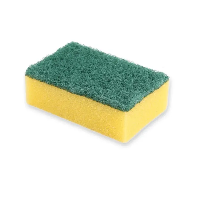 Hygoclean Topfreiniger Schaumstoff Schwamm 10 Stück gelb 9 cm