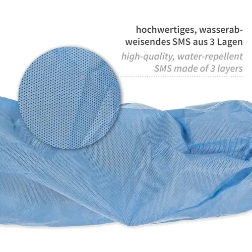 Hygostar Ärmelschoner SMS blau 45 cm 100 Stück