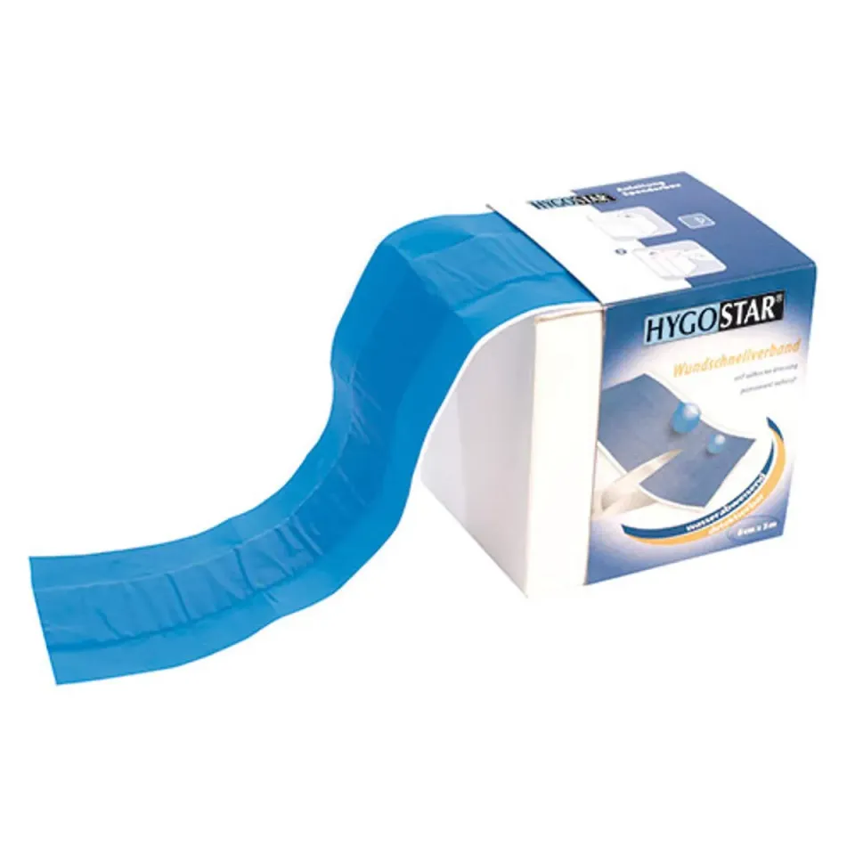 Franz Mensch Hygomed Detektor Rollenpflaster blau 5mx6cm 2 Stück
