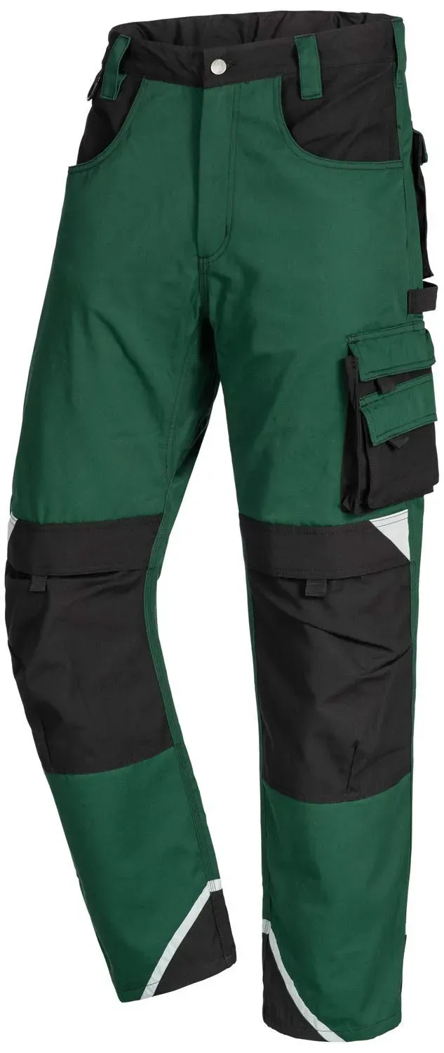 Nitras 7614 Motion Tex Plus Bundhose Grün Gr. 24 Arbeitshose