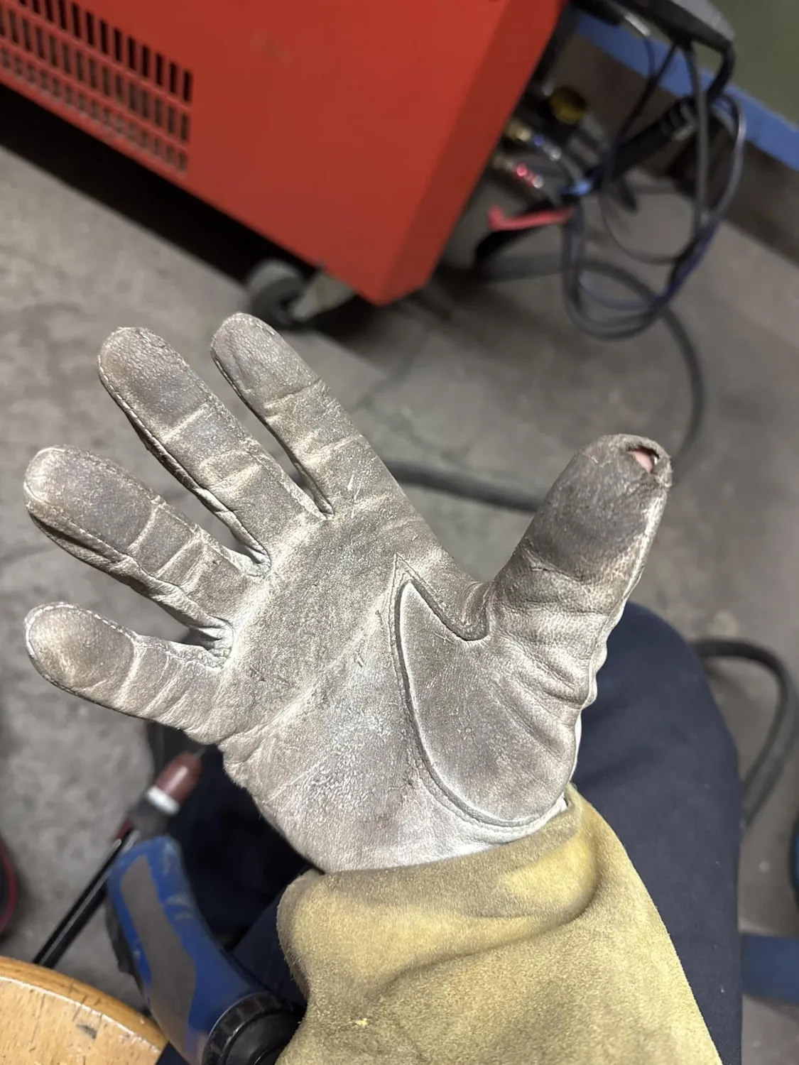 Tegera 126A Schweißerhandschuhe Leder Gr. 7 1 Paar