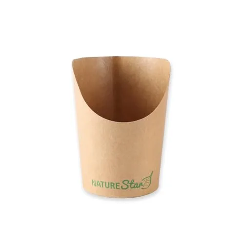 NatureStar Wrap Snackbecher Kraftpapier 200ml 500 St braun
