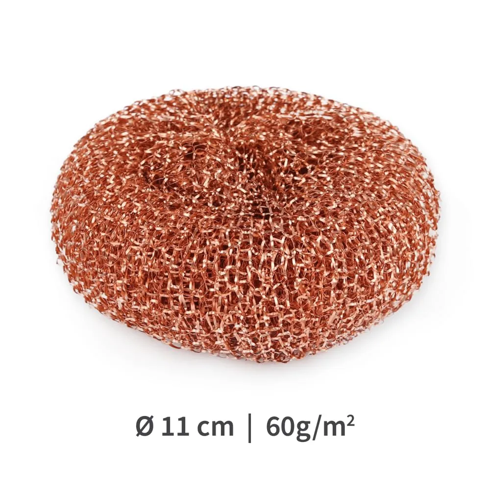 Hygoclean Kupfer Topfreiniger 11 cm 300 Stück Schwamm grob
