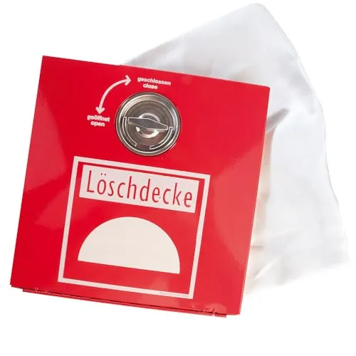 Hygostar Fire Protect Löschdeckenbehälter Stahl rot 30 cm