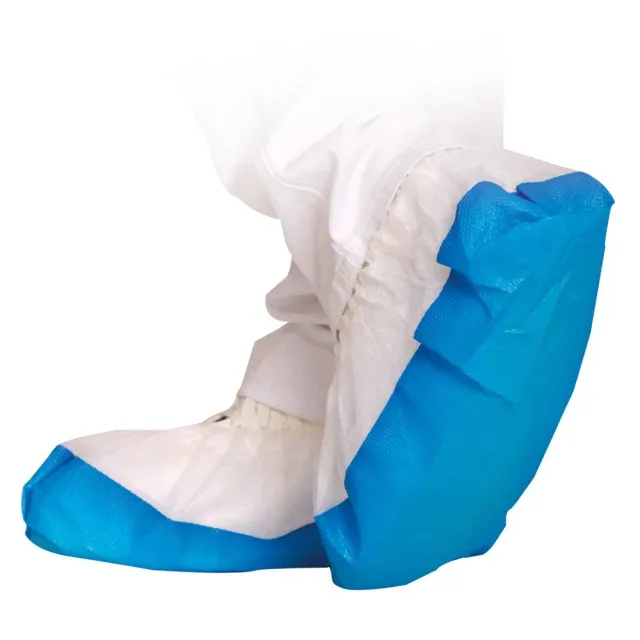 Hygostar Überschuhe CPE weiß-blau universal 500 Stück
