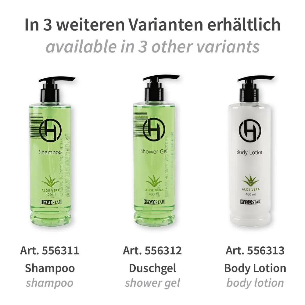 Hygostar Hair&Body 2in1 Shampoo Duschgel 15x400ml Aloe Vera