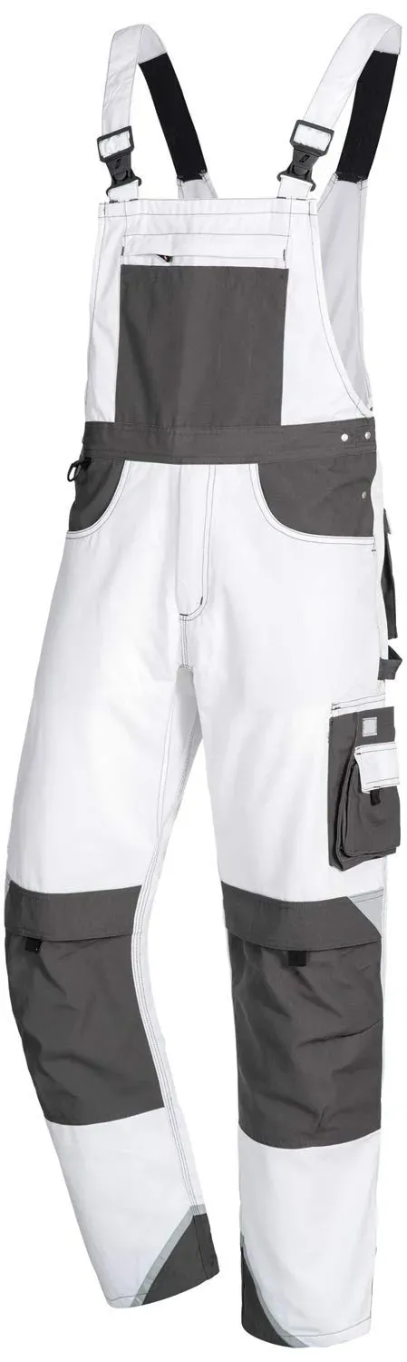 Nitras 7623 Motion Tex Plus Latzhose Weiß Gr. 24