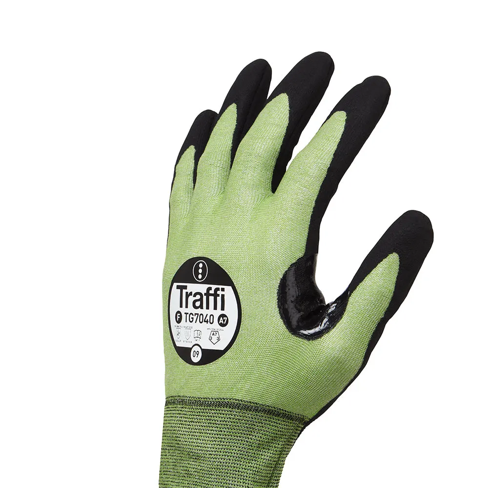 TraffiGlove TG7040 Nitril-Arbeitshandschuh Cut F