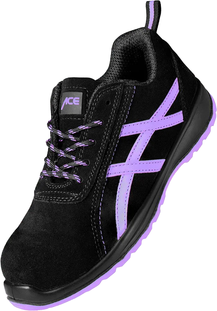 ACE Aurora S1 Damen Arbeitsschuhe Veloursleder