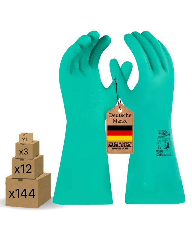 Hi5 X-Chem HI555 Chemikalienschutzhandschuhe L 1 Stück Typ A