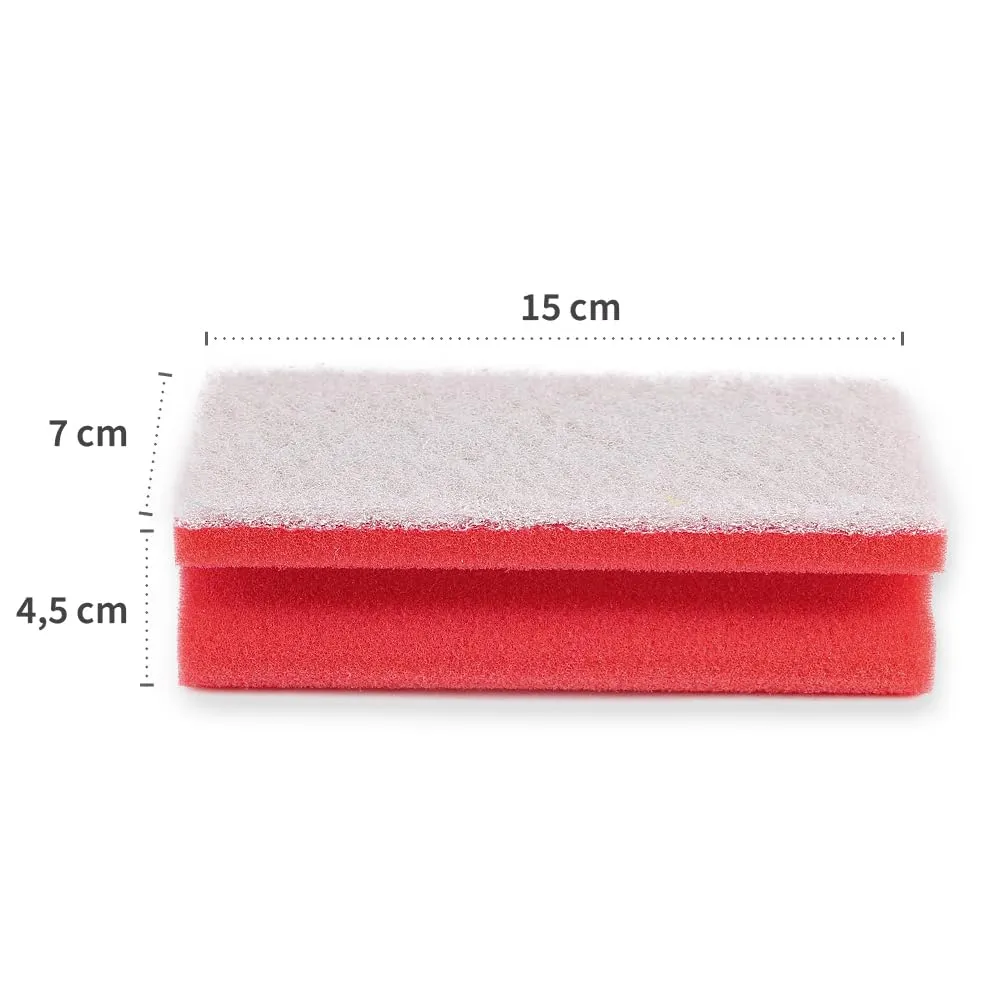 Franz Mensch Hygostar Padschwämme rot 15x7 cm 100 Stück