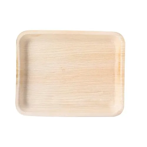 NatureStar Palmblatt Teller eckig 22,7 cm 200 Stück