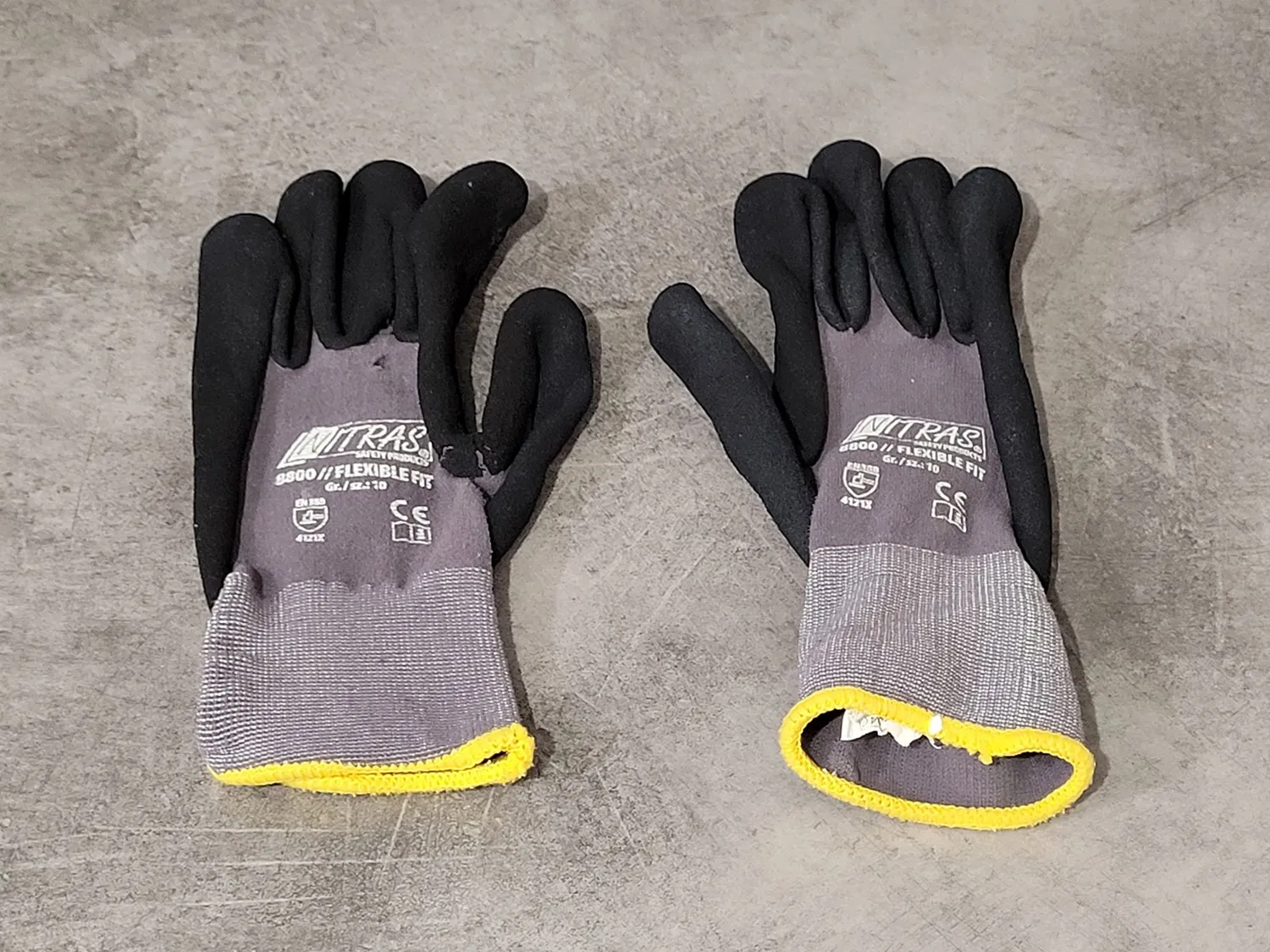 Nitras 8800 Flexible Fit Arbeitshandschuhe 3 Paar Gr.9