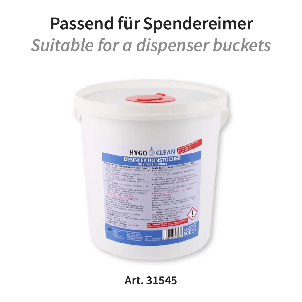 Franz Mensch Hygoclean Desinfektionstücher QAV-frei 1500 Stück