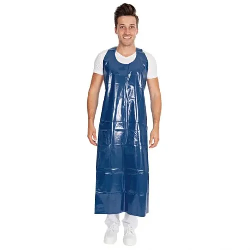 Hygostar Einwegschürzen LDPE detektierbar blau 50 Stk