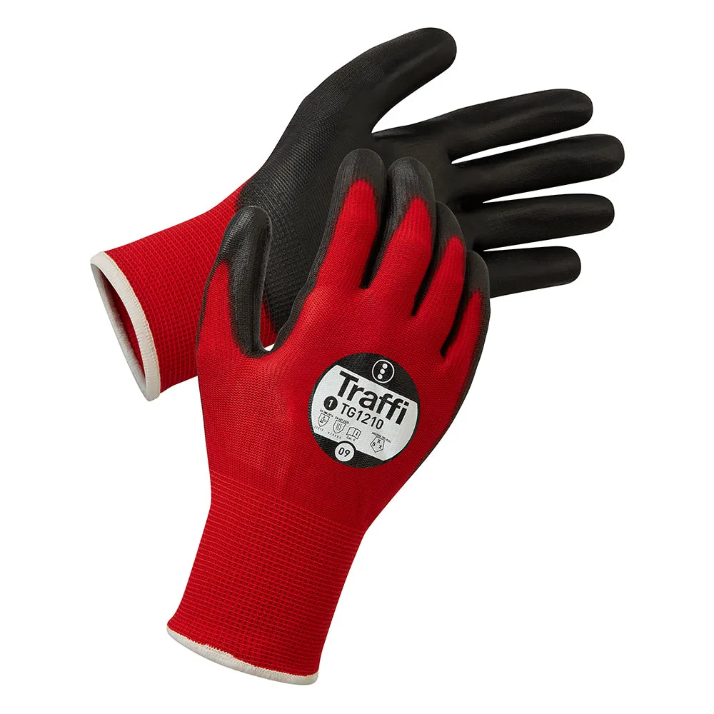 TraffiGlove TG1210 PU-Handschuhe Schnitt A 1 Paar