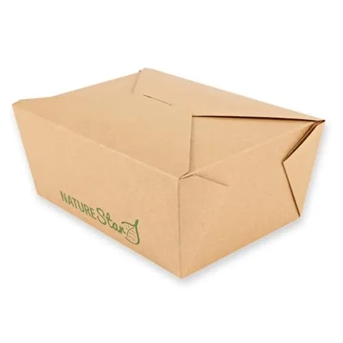 NatureStar Menu Foodbox Kraftpapier braun 160 St 21,5cm