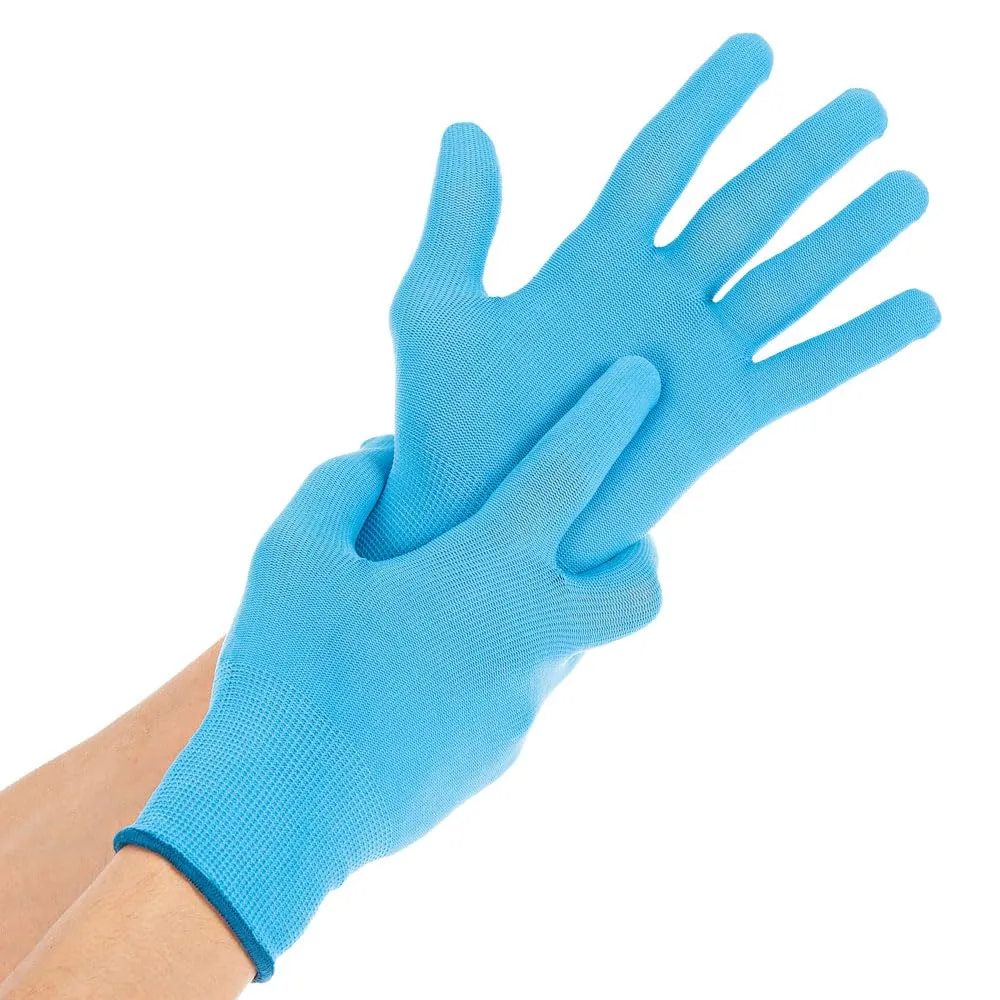 Hygostar Allfood Feinstrickhandschuhe Schwarz 9/L 24 Stück Nylon