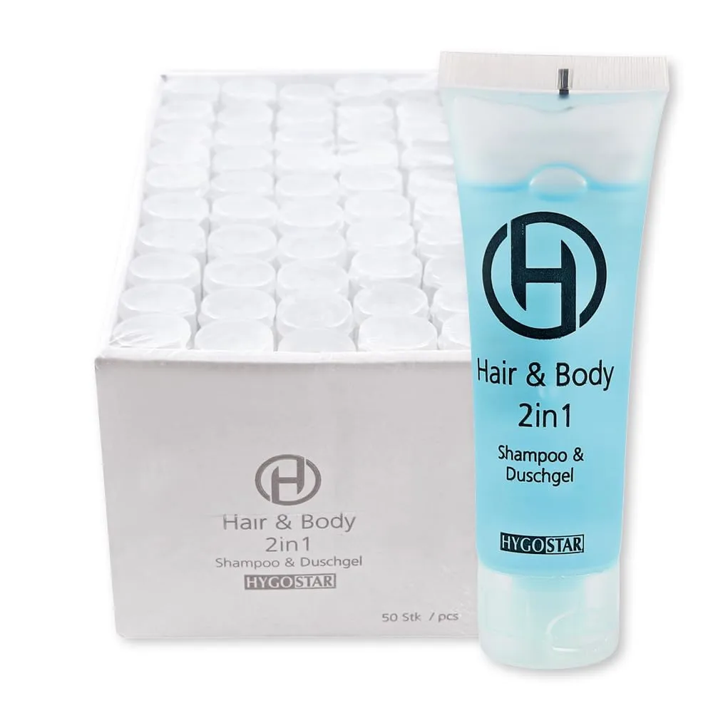 Hygostar Hair & Body 2in1 Shampoo-Duschgel Tube 30ml 250 Stück