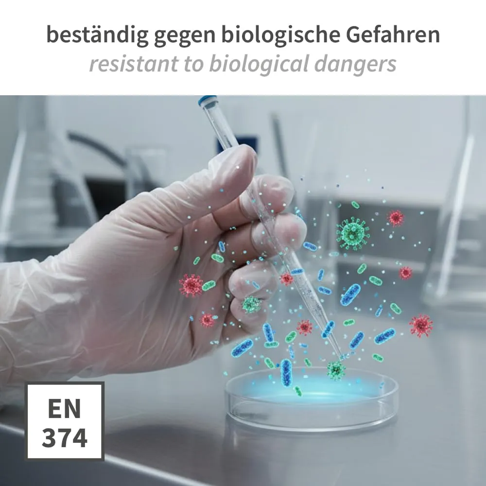 Franz Mensch Hygonorm Ideal Light Vinylhandschuhe 1000 Stück L puderfrei