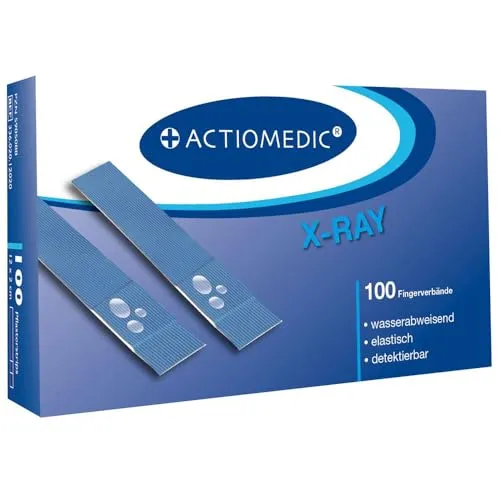 Franz Mensch Actiomedic X-Ray Aquatic Fingerverband 2 Stk blau detektierbar