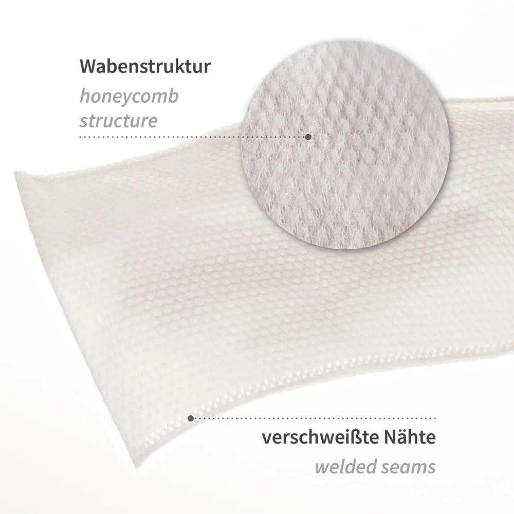 Hygostar Soft Waschhandschuhe Spunlace weiß 1000 Stück