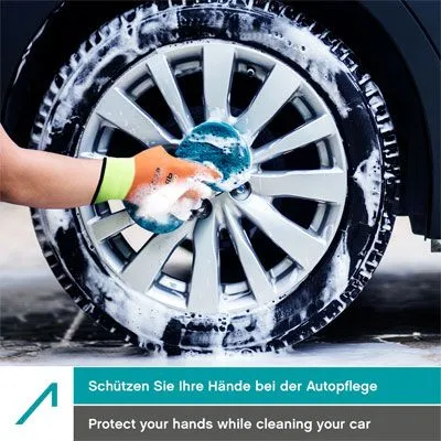 ACE HydroGrip Arbeitshandschuhe 2 Paar Größe 9-L Latex