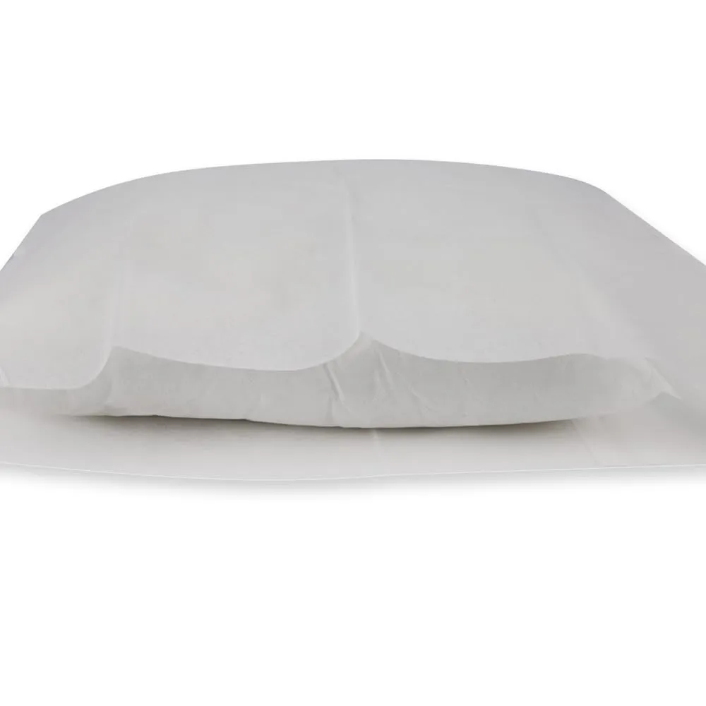 Hygostar Kissenbezüge Einweg 50x42cm 100 Stück weiß PP