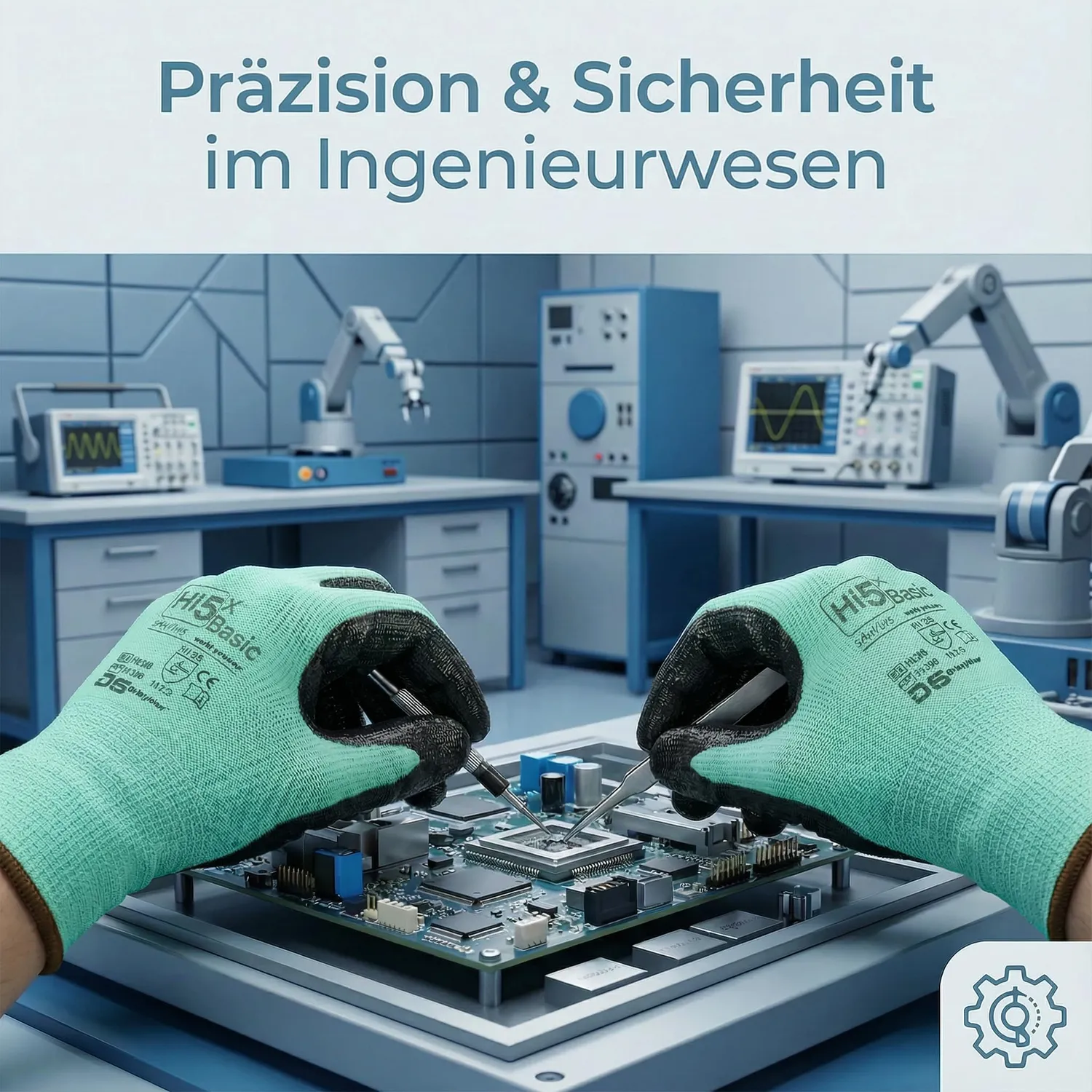 Hi5 X-Basic HI583 Arbeitshandschuhe XXL 12 Stück Nitril