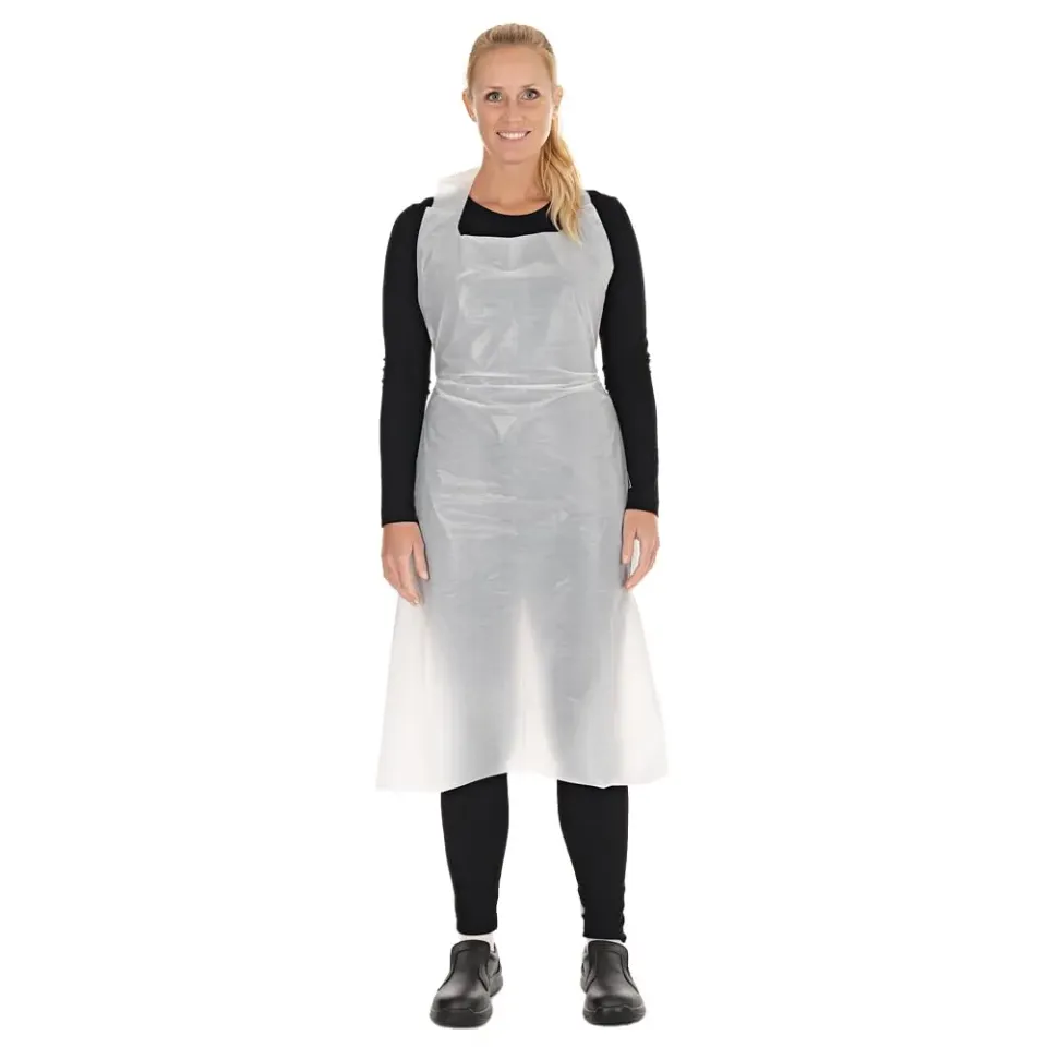 Hygonorm Einwegschürzen 33my 125x75cm weiß 500 Stück LDPE