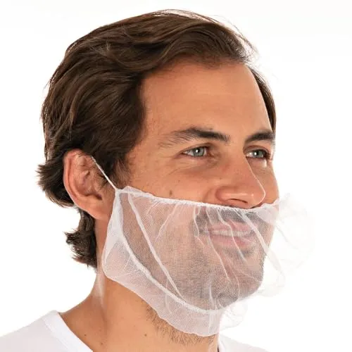 Hygonorm Bartschutz Eco Nylon weiß 1000 Stück