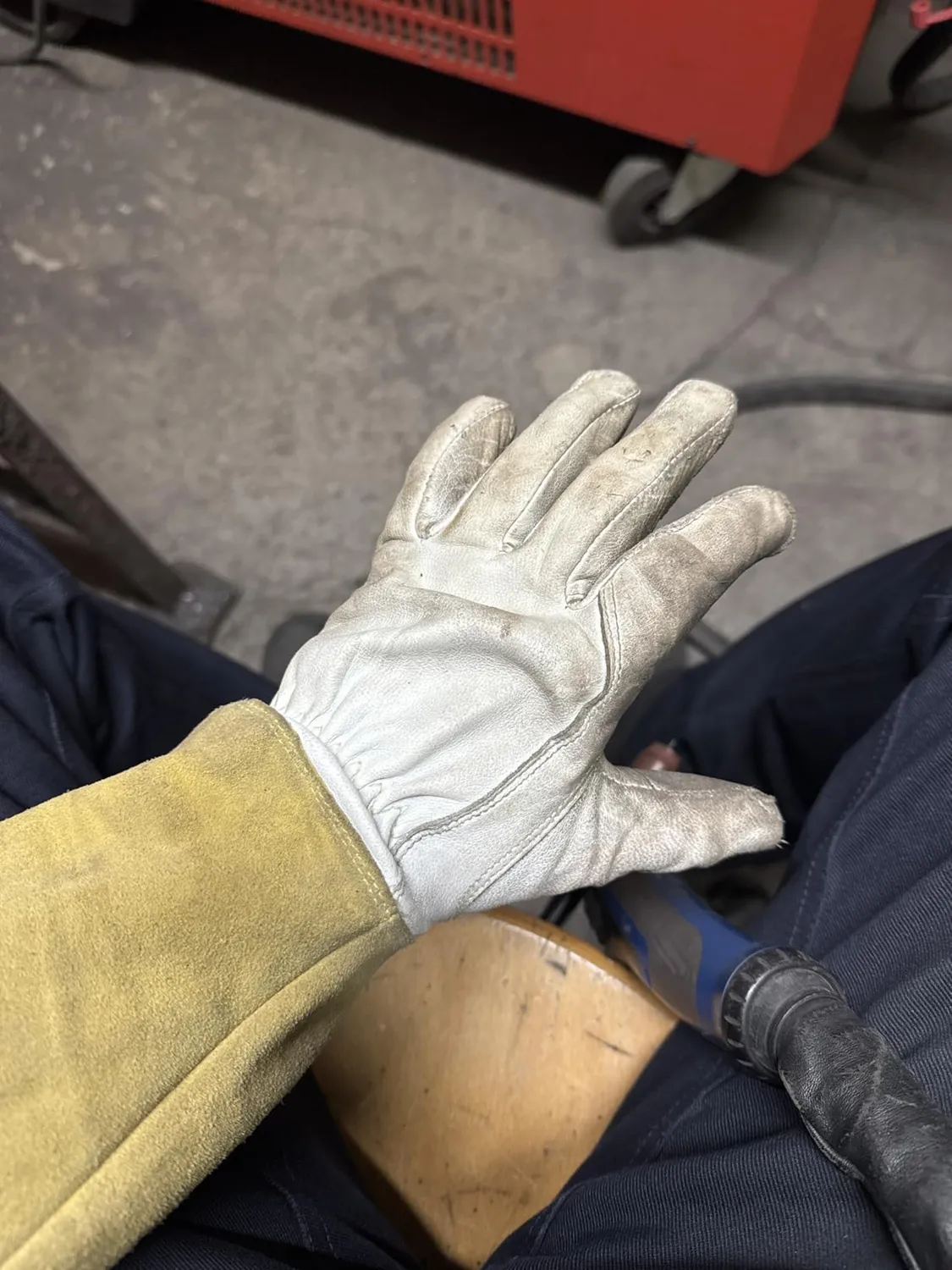 Tegera 126A Schweißerhandschuhe Leder Gr. 7 1 Paar