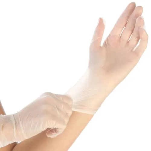 Hygonorm Ideal Virus Untersuchungshandschuhe Vinyl 100 Stück puderfrei