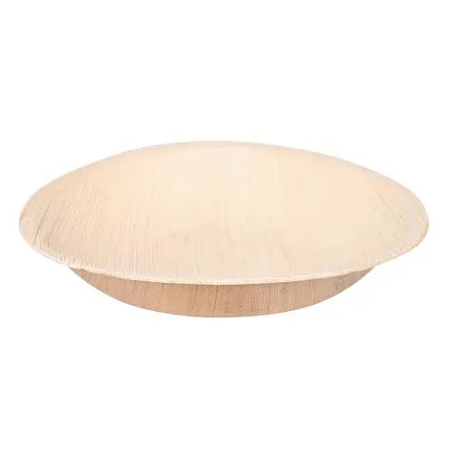 NATUREStar Schalen Palmblatt rund 400 ml 100 Stück Ø18 cm