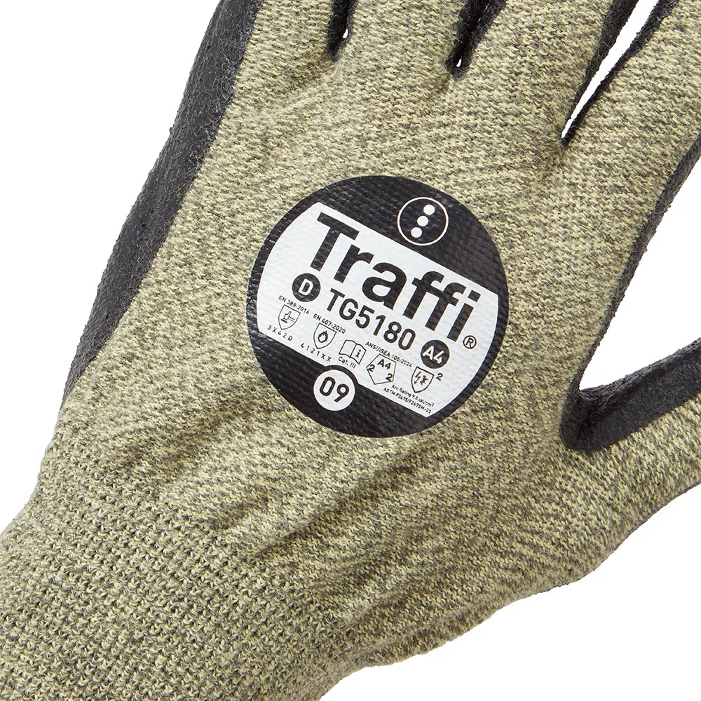 TraffiGlove TG5180 Arbeitshandschuhe Schnittschutz D