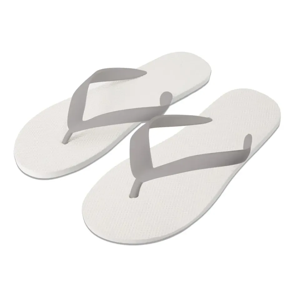 Hygostar Flip Flops Damen 36-40 weiß-grau 50 Paar EVA