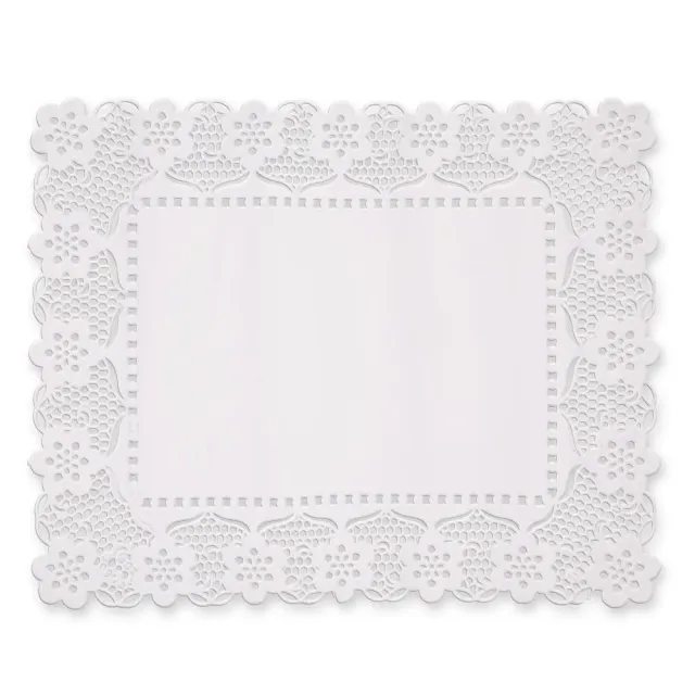 Franz Mensch Hygostar Tortenspitzen weiß 40x30 cm fettdicht