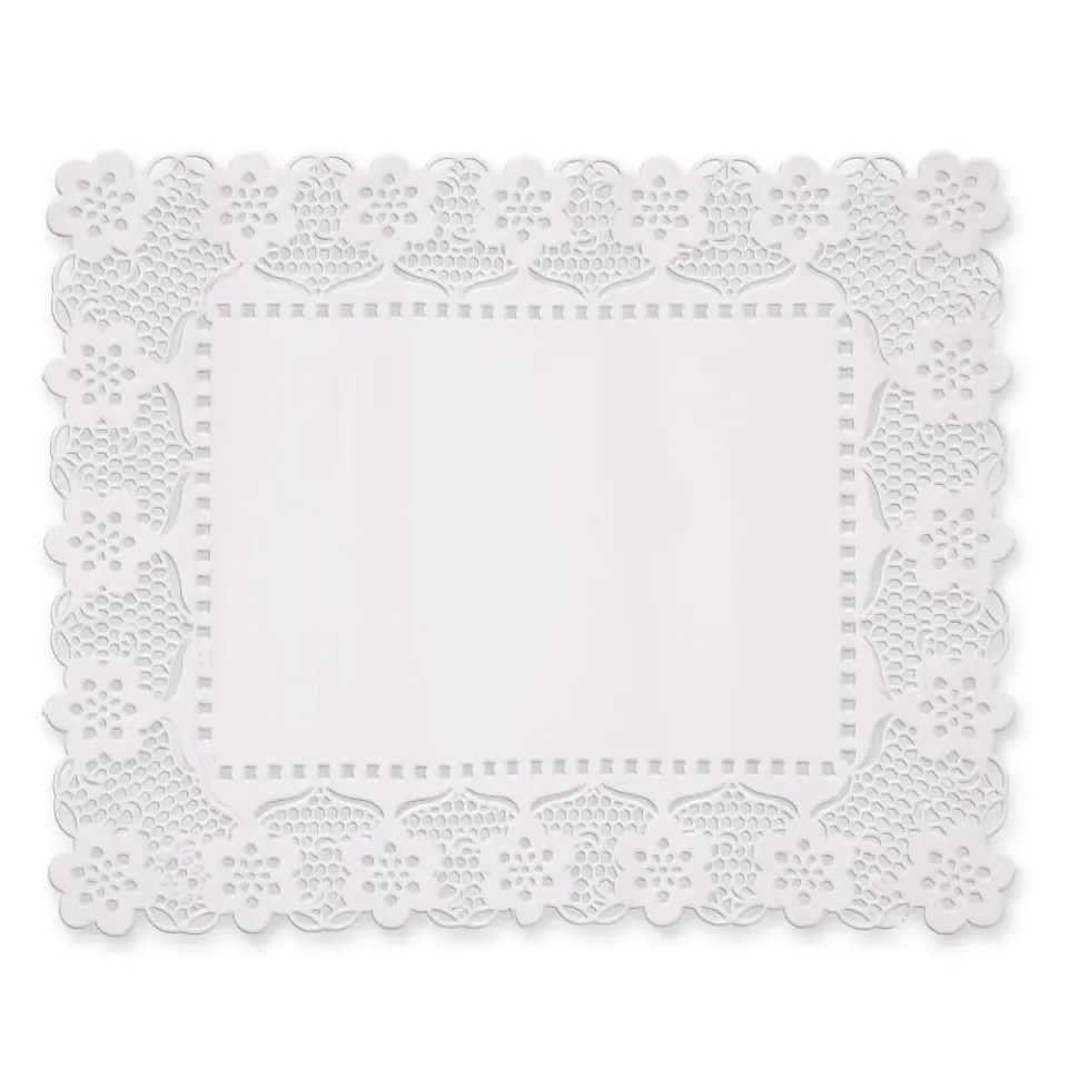 Franz Mensch Hygostar Tortenspitzen weiß 40x30 cm fettdicht