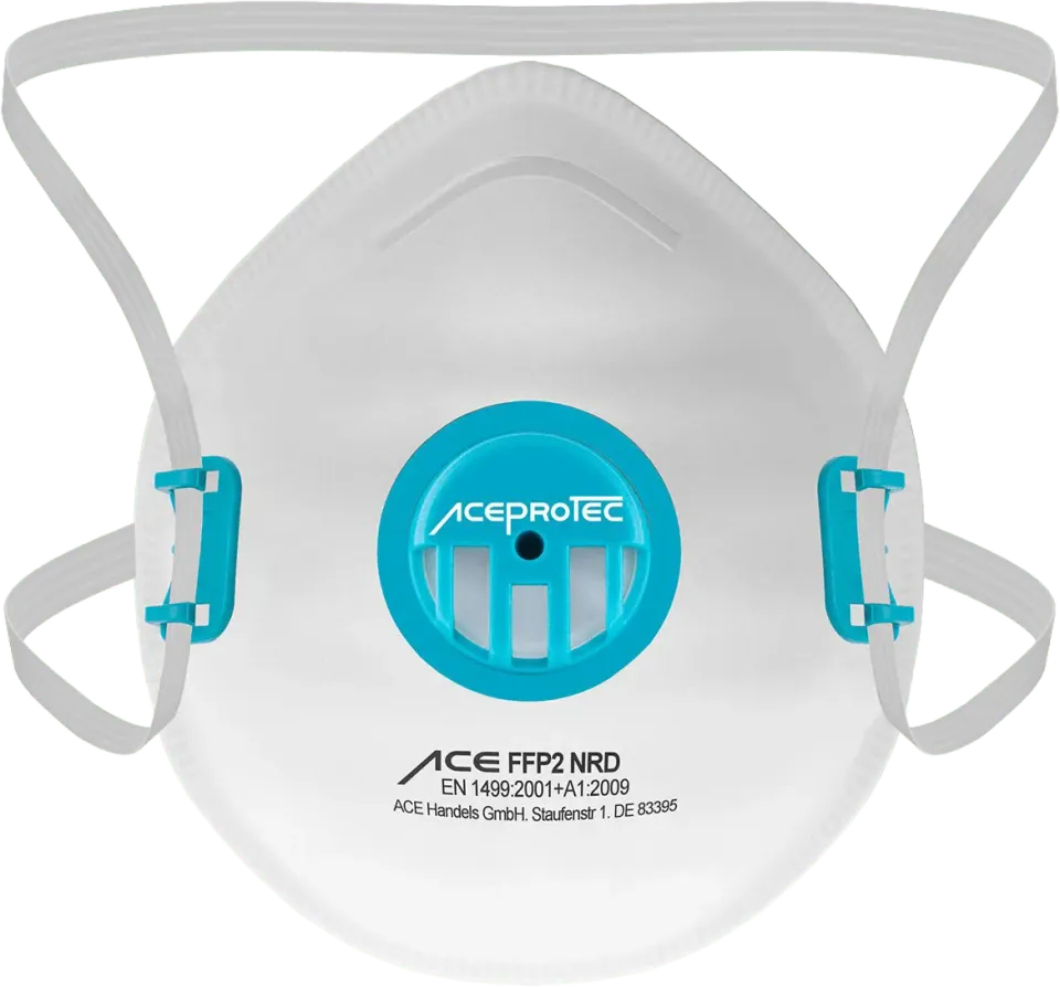 ACE ProTec FFP2 Staubmaske mit Ventil 10 Stück