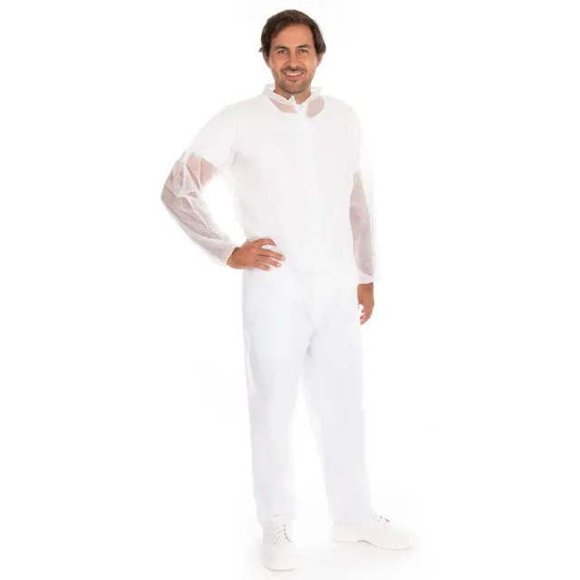 Hygonorm Overall Eco PP 4XL 100 Stück weiß Einweg