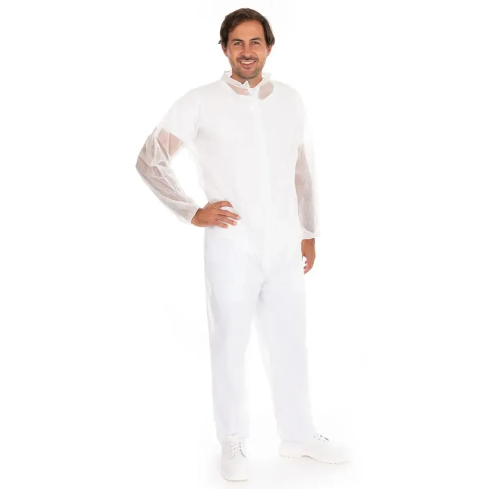Hygonorm Overall Eco PP 4XL 100 Stück weiß Einweg