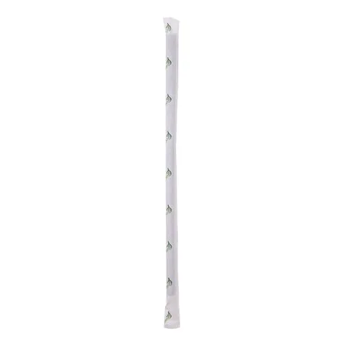 NatureStar Classic Papiertrinkhalme rot-weiß 1400 Stück FSC