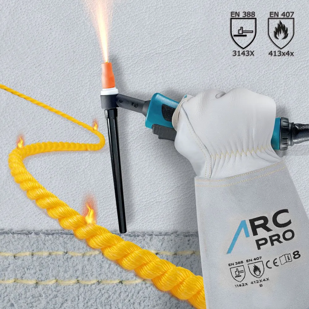 ACE ARC Pro Schweißerhandschuhe 1 Paar 10-XL Rindleder