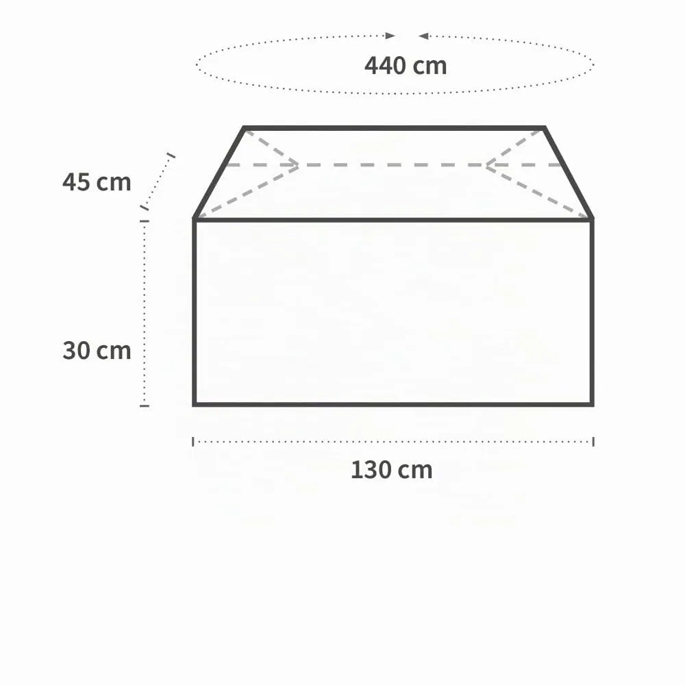 Hygostar Palettenhauben LDPE transparent 50my 50 Stück