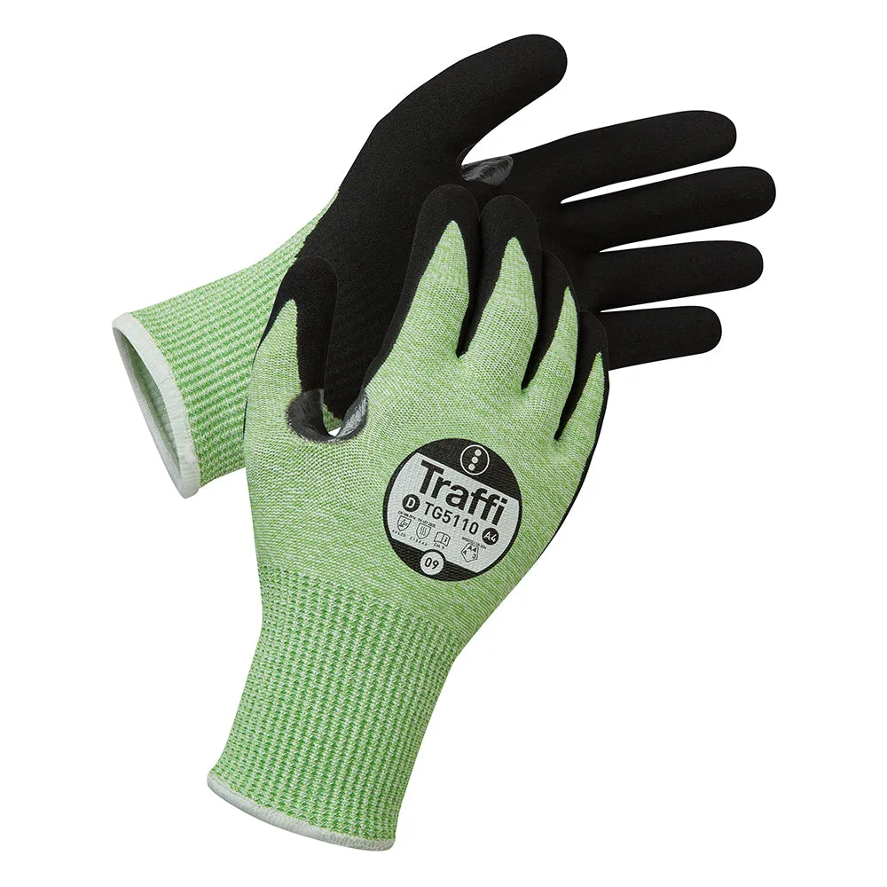 TraffiGlove TG5110 Nitril-Arbeitshandschuh Cut D
