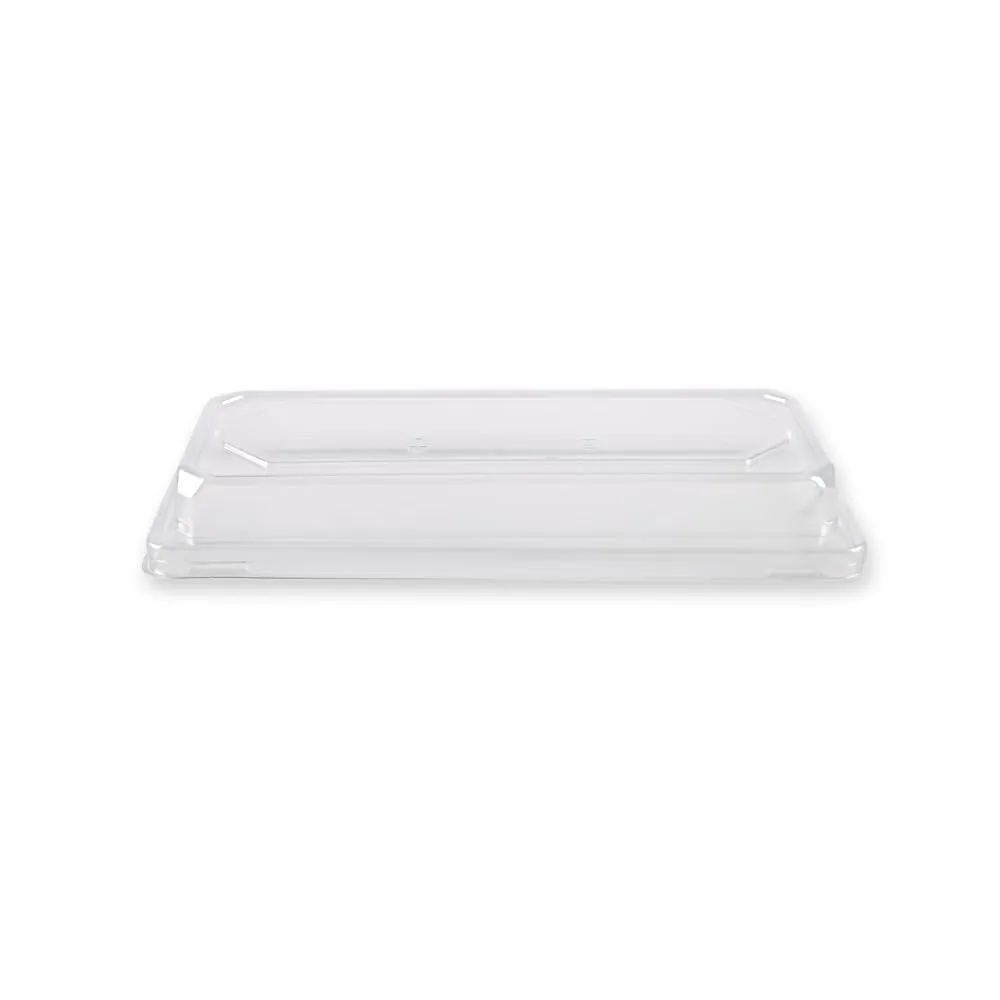 NatureStar Deckel PET transparent 16,5cm 500 Stück für Sushi-Tray